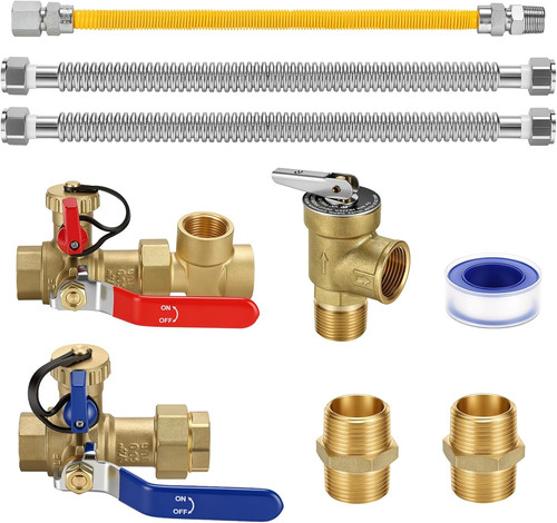 Inch tankless water heater - water,