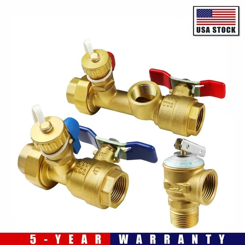 Threaded isolation valve - 3/4",